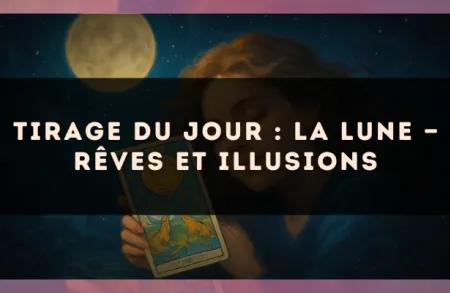 Tirage du jour : La Lune — rêves et illusions