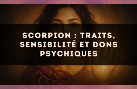 Scorpion : traits, sensibilité et dons psychiques