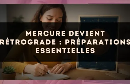 Mercure devient rétrograde : préparations essentielles