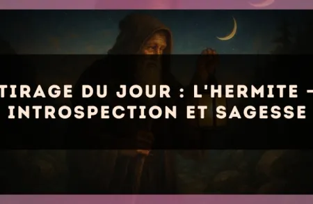 Tirage du jour : L'Hermite — introspection et sagesse