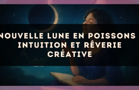Nouvelle Lune en Poissons : intuition et rêverie créative