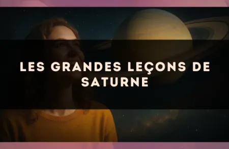 Les grandes leçons de Saturne