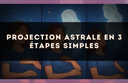 Projection astrale en 3 étapes simples