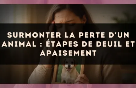 Surmonter la perte d'un animal : étapes de deuil et apaisement