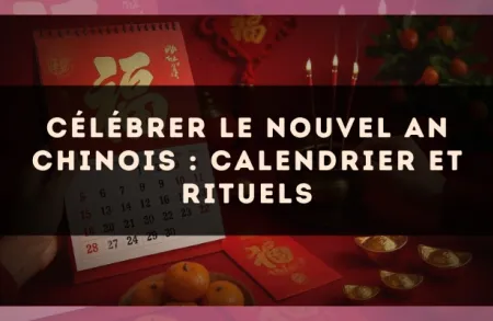 Célébrer le Nouvel An chinois : calendrier et rituels