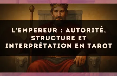 L'Empereur : autorité, structure et interprétation en tarot