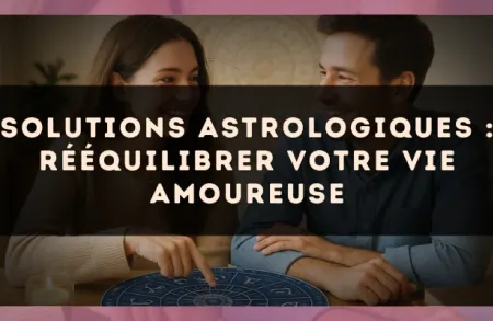 Solutions astrologiques : rééquilibrer votre vie amoureuse