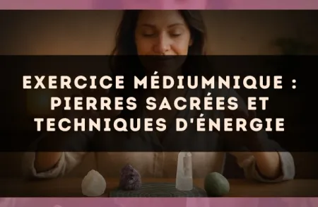Exercice médiumnique : Pierres sacrées et techniques d'énergie