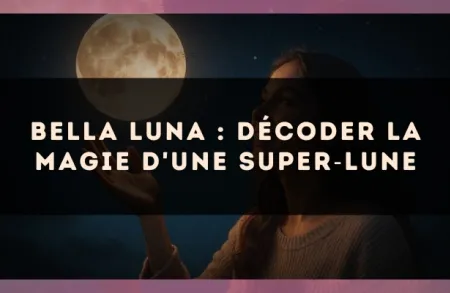 Bella Luna : décoder la magie d'une super?Lune