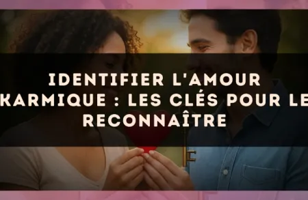 Identifier l'amour karmique : les clés pour le reconnaître