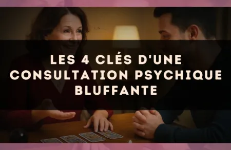 Les 4 clés d'une consultation psychique bluffante