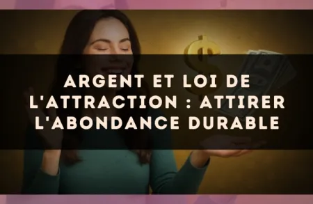 Argent et loi de l'attraction : attirer l'abondance durable