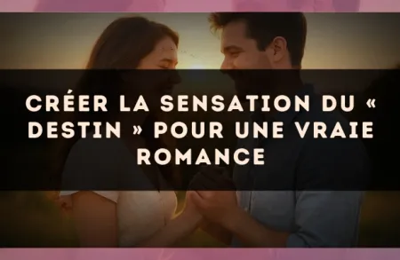 Créer la sensation du « destin » pour une vraie romance