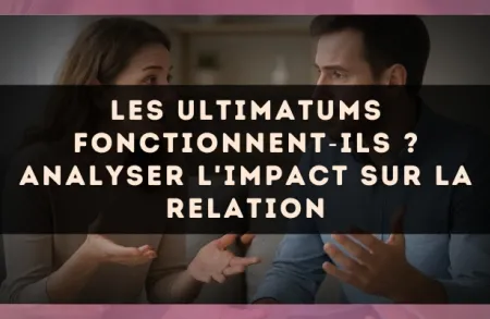 Les ultimatums fonctionnent?ils ? analyser l'impact sur la relation