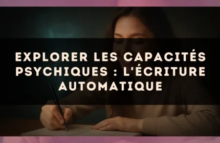 Explorer les capacités psychiques : l'écriture automatique