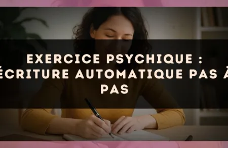 Exercice psychique : écriture automatique pas à pas