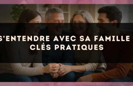 S'entendre avec sa famille : clés pratiques