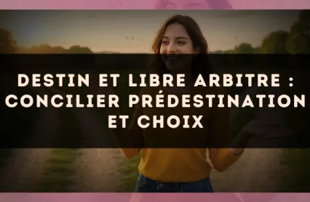 Destin et libre arbitre : concilier prédestination et choix