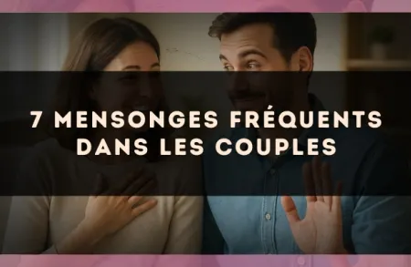 7 mensonges fréquents dans les couples