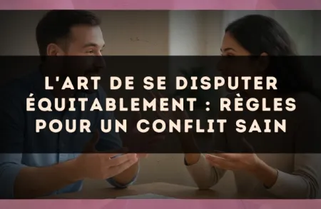 L'art de se disputer équitablement : règles pour un conflit sain
