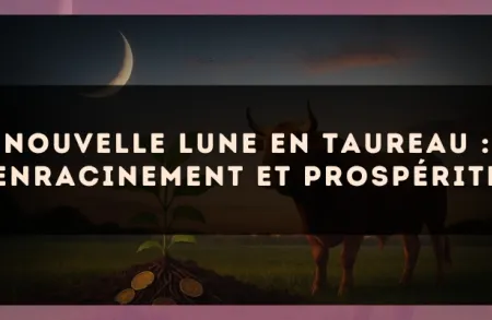 Nouvelle Lune en Taureau : enracinement et prospérité
