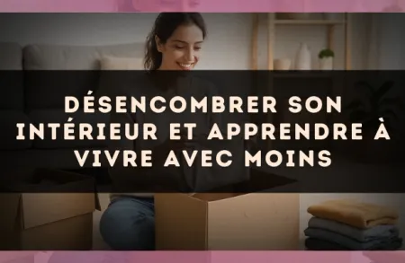 Désencombrer son intérieur et apprendre à vivre avec moins