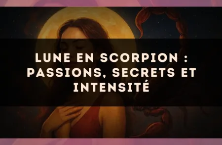 Lune en Scorpion : passions, secrets et intensité