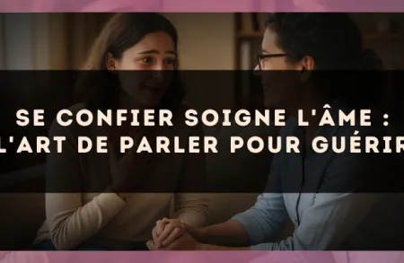 Se confier soigne l'âme : l'art de parler pour guérir