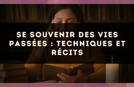 Se souvenir des vies passées : techniques et récits