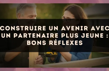 Construire un avenir avec un partenaire plus jeune : bons réflexes
