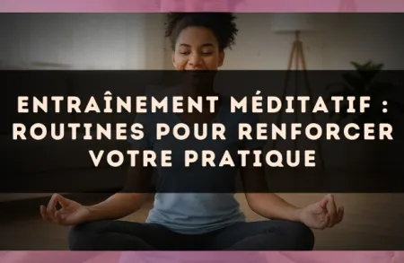 Entraînement méditatif : routines pour renforcer votre pratique