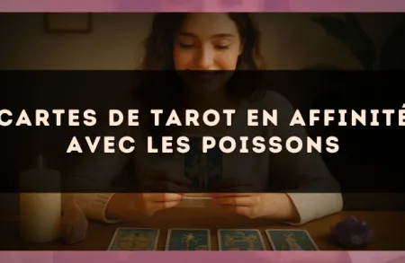 Cartes de tarot en affinité avec les Poissons