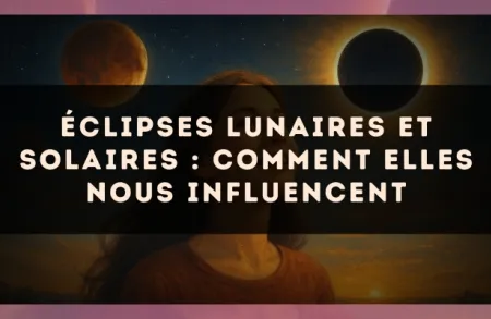Éclipses lunaires et solaires : comment elles nous influencent