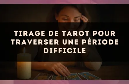 Tirage de tarot pour traverser une période difficile
