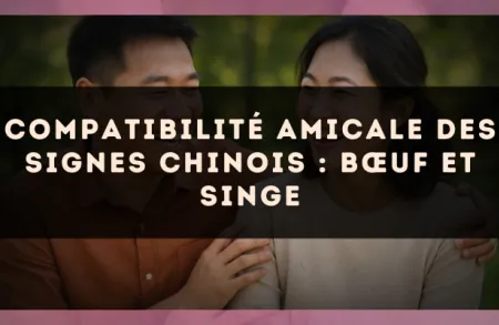 Compatibilité amicale des signes chinois : Bœuf et Singe