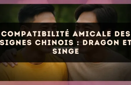 Compatibilité amicale des signes chinois : Dragon et Singe
