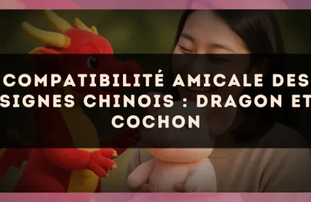 Compatibilité amicale des signes chinois : Dragon et Cochon