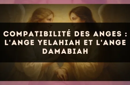 Compatibilité des anges : l'Ange Yelahiah et l'Ange Damabiah