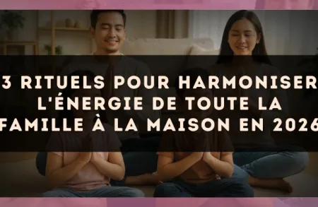 3 rituels pour harmoniser l'énergie de toute la famille à la maison en 2026