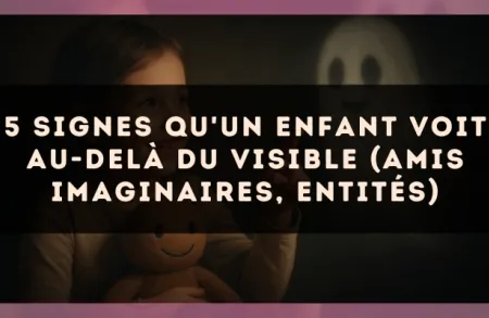 5 signes qu'un enfant voit au-delà du visible (amis imaginaires, entités)