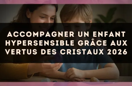 Accompagner un enfant hypersensible grâce aux vertus des cristaux 2026