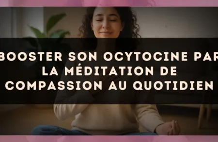 Booster son ocytocine par la méditation de compassion au quotidien