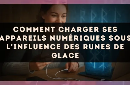 Comment charger ses appareils numériques sous l'influence des runes de glace