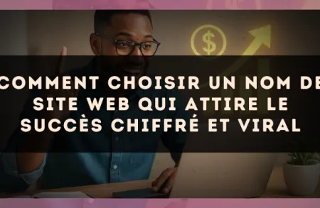 Comment choisir un nom de site web qui attire le succès chiffré et viral