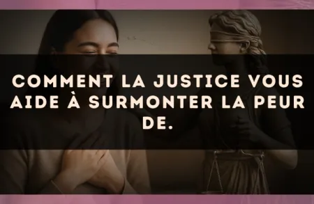 Comment La Justice vous aide à surmonter la peur de.