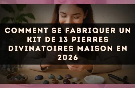 Comment se fabriquer un kit de 13 pierres divinatoires maison en 2026