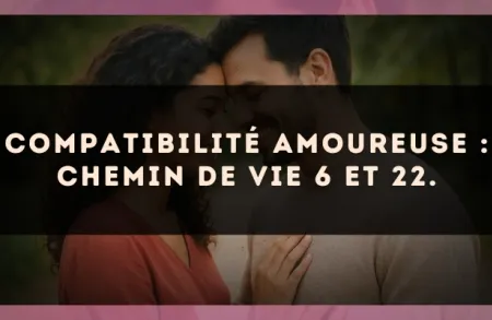 Compatibilité amoureuse : Chemin de Vie 6 et 22.