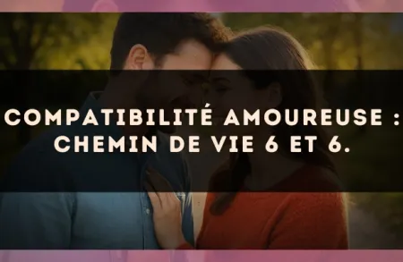 Compatibilité amoureuse : Chemin de Vie 6 et 6.