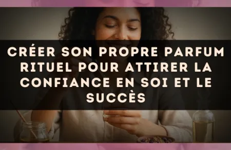 Créer son propre parfum rituel pour attirer la confiance en soi et le succès
