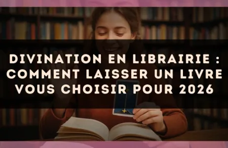 Divination en librairie : comment laisser un livre vous choisir pour 2026